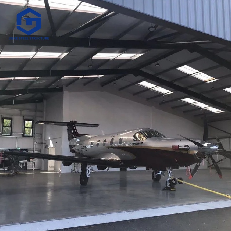 Prefabricated Light Steel Structure Warehouse Used For Airport Hangar