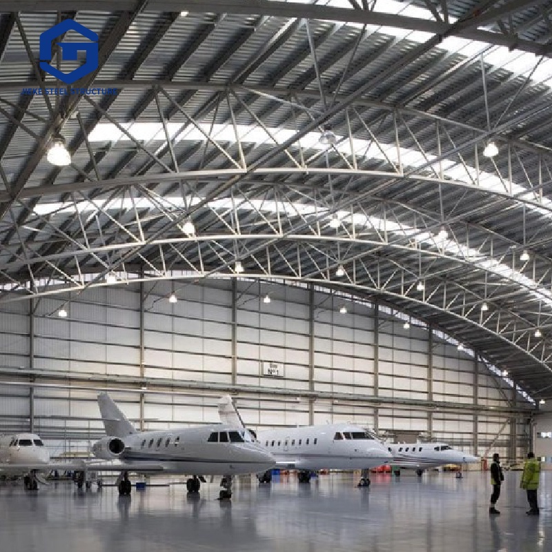 Prefabricated Light Steel Structure Warehouse Used For Airport Hangar