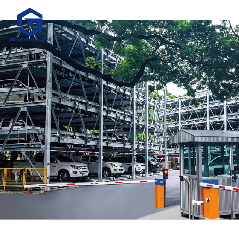 Four-storey Parking Garage 4-story Car Park Multi-level Parking Structure