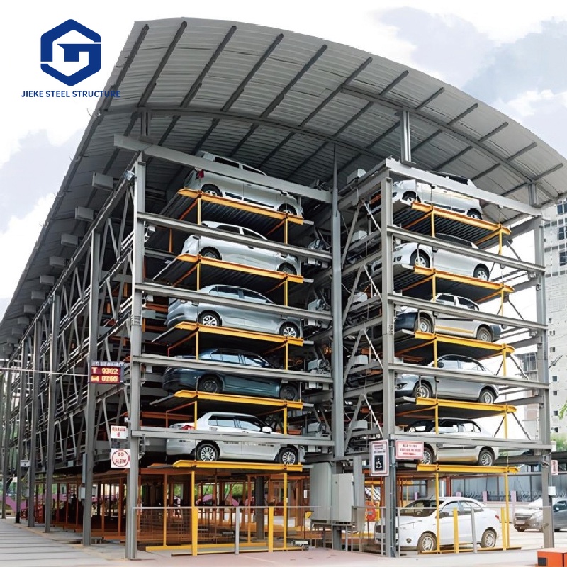 Four-storey Parking Garage 4-story Car Park Multi-level Parking Structure