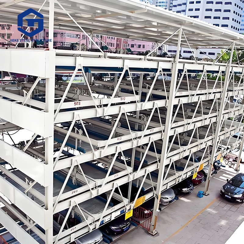 Factory-customized intelligent multi-layer steel structure parking lot