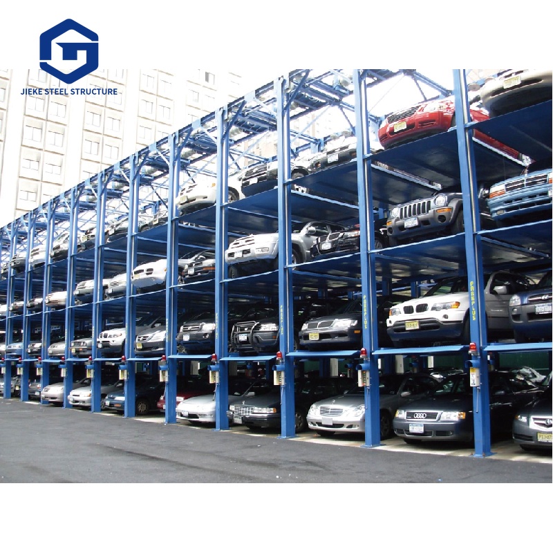Factory-customized intelligent multi-layer steel structure parking lot