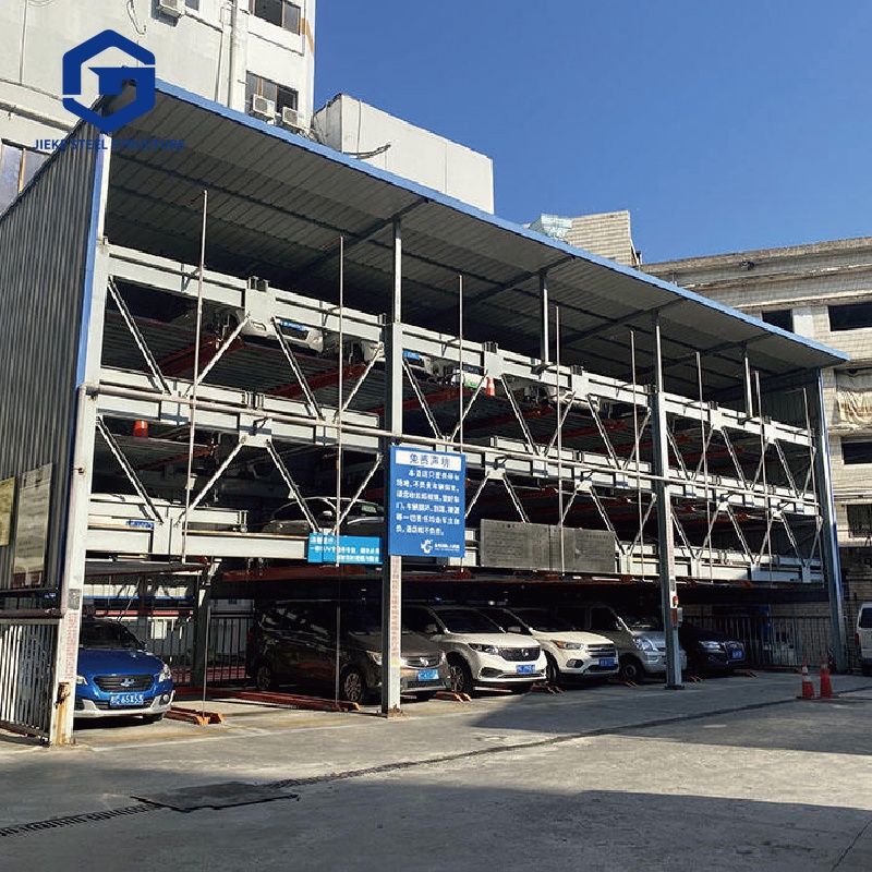 Factory-customized intelligent multi-layer steel structure parking lot