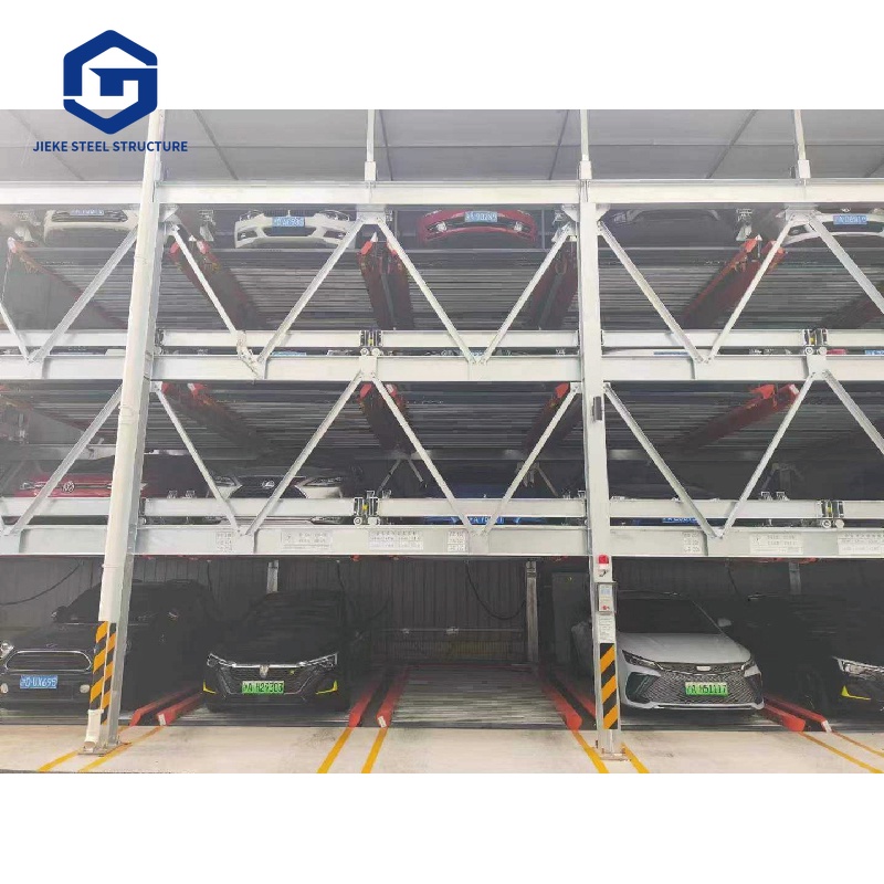 Factory-customized intelligent multi-layer steel structure parking lot