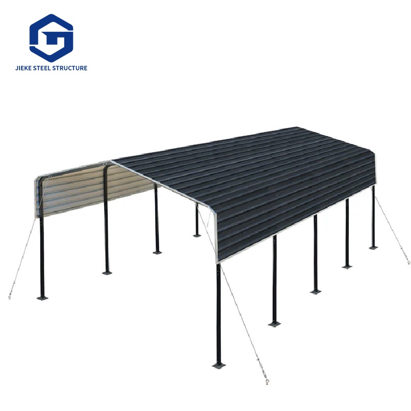 Modern Steel Frame Garage Carport with Steel Structure for DIY Cars Parking