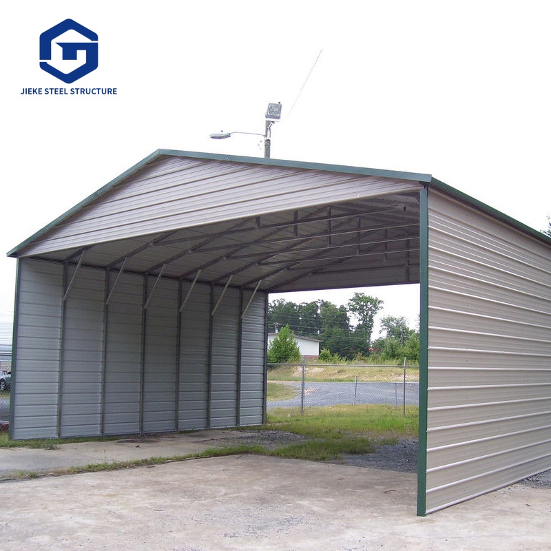 Modern Steel Frame Garage Carport with Steel Structure for DIY Cars Parking