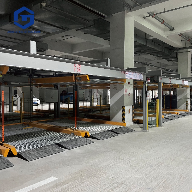 Large Capacity Modern Design Prefabricated Steel Structure Parking Garage Multi-Level Simple Metal Garage Stereo Parking Needs
