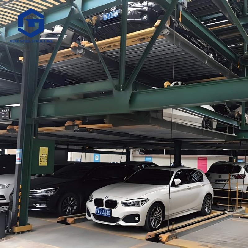 Large Capacity Modern Design Prefabricated Steel Structure Parking Garage Multi-Level Simple Metal Garage Stereo Parking Needs