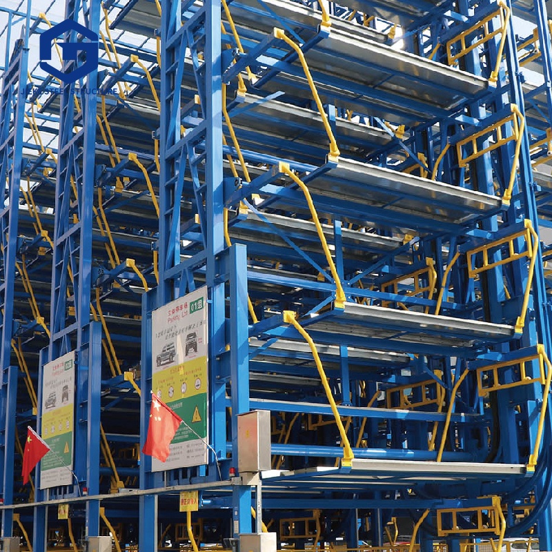 Prefabricated Cheap Wide Span Multi-storey Steel Garage Steel Structure Building