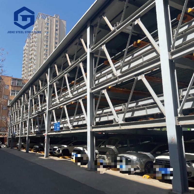 Prefabricated Cheap Wide Span Multi-storey Steel Garage Steel Structure Building