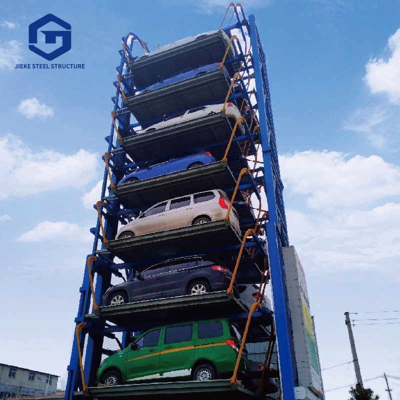 Prefabricated Cheap Wide Span Multi-storey Steel Garage Steel Structure Building