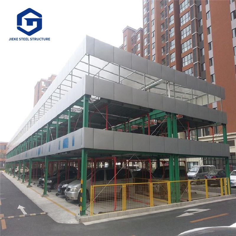 Prefabricated Cheap Wide Span Multi-storey Steel Garage Steel Structure Building