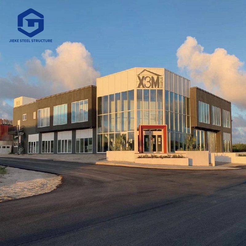 4S Auto Store Exhibition Hall Building / Prefabricated Steel Structure Industrial Exhibition Hall