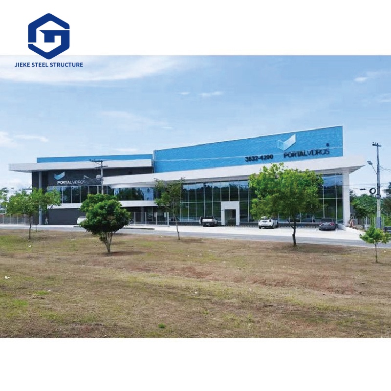 4S Auto Store Exhibition Hall Building / Prefabricated Steel Structure Industrial Exhibition Hall