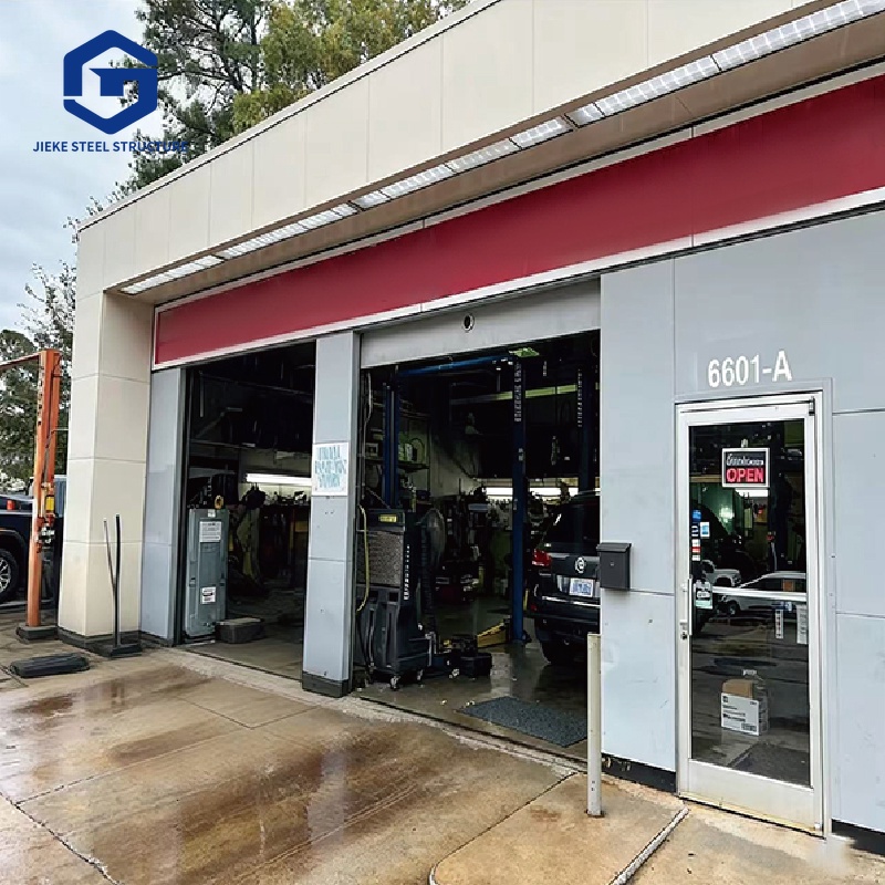 4S Auto Store Exhibition Hall Building / Prefabricated Steel Structure Industrial Exhibition Hall