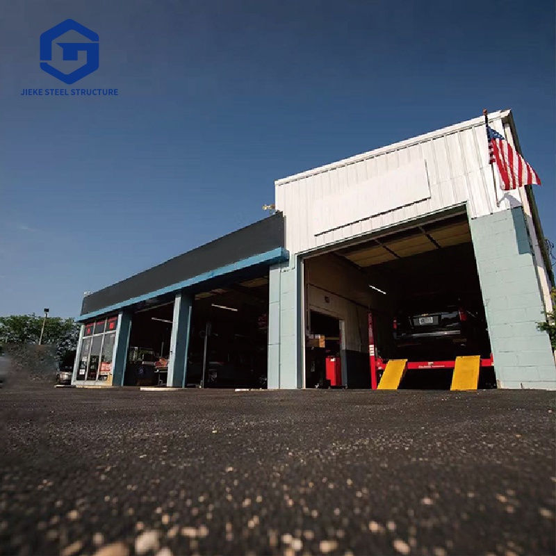 4S Auto Store Exhibition Hall Building / Prefabricated Steel Structure Industrial Exhibition Hall