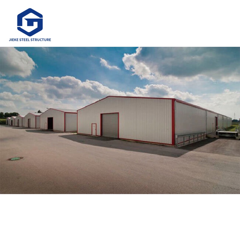 Custom Modern Prefabricated Steel Structure Event Center Durable Workshop Farmhouse Shop Frame Fast Assembly Exhibition Halls