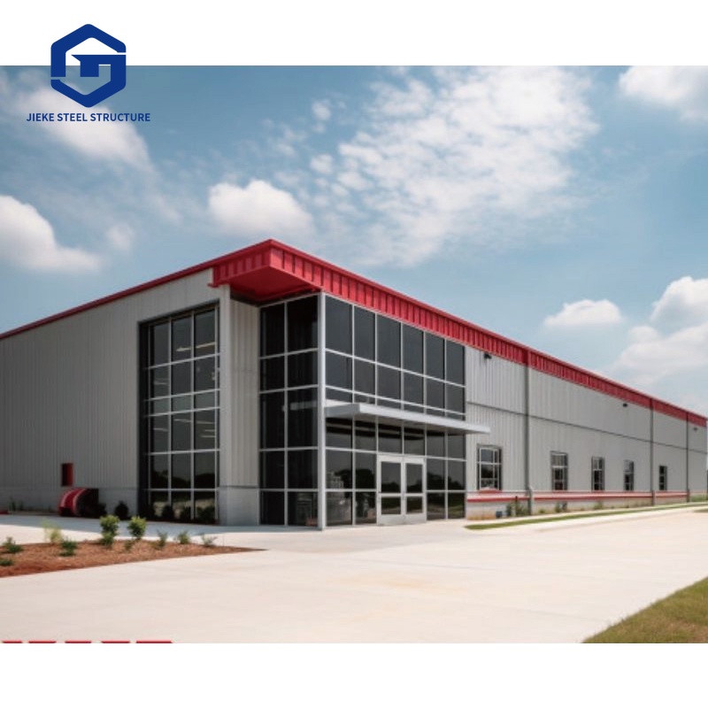 Custom Modern Prefabricated Steel Structure Event Center Durable Workshop Farmhouse Shop Frame Fast Assembly Exhibition Halls