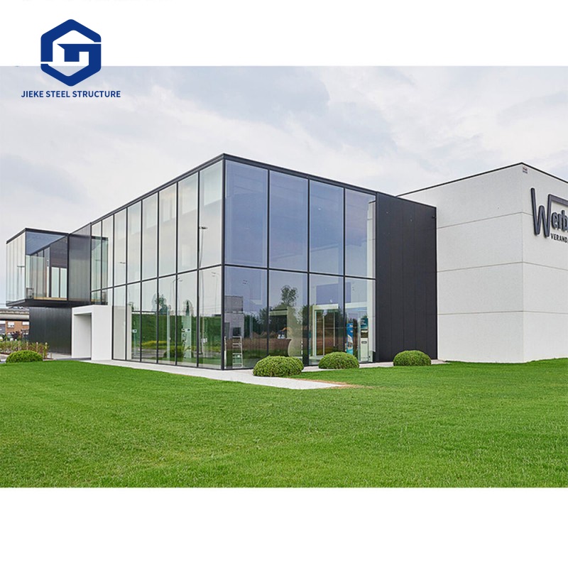 Main steel frame exhibition hall structure