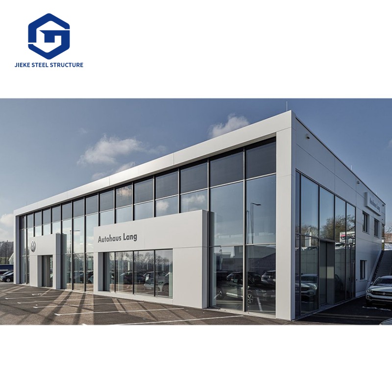 Main steel frame exhibition hall structure