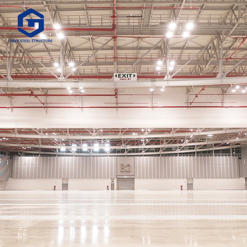 Custom Designed Steel Structure Exhibition Hall Large Space Convention Center Building for Workshops & Plants