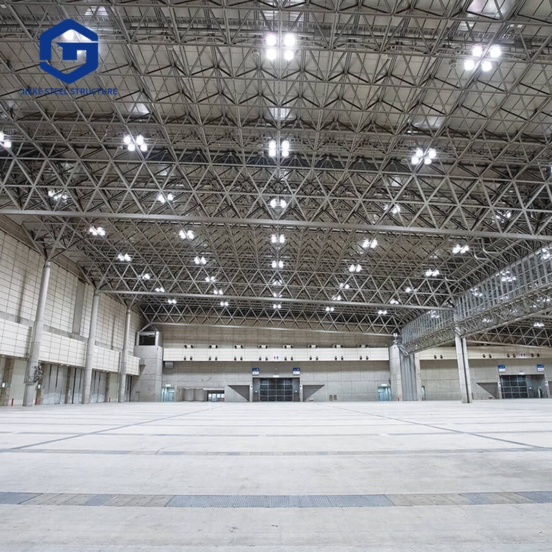 Custom Designed Steel Structure Exhibition Hall Large Space Convention Center Building for Workshops & Plants