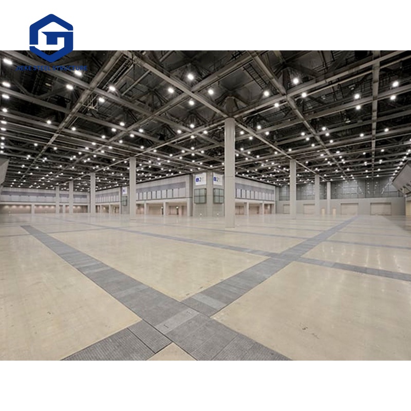 Prefabricated steel structure houses, specially designed exhibition halls