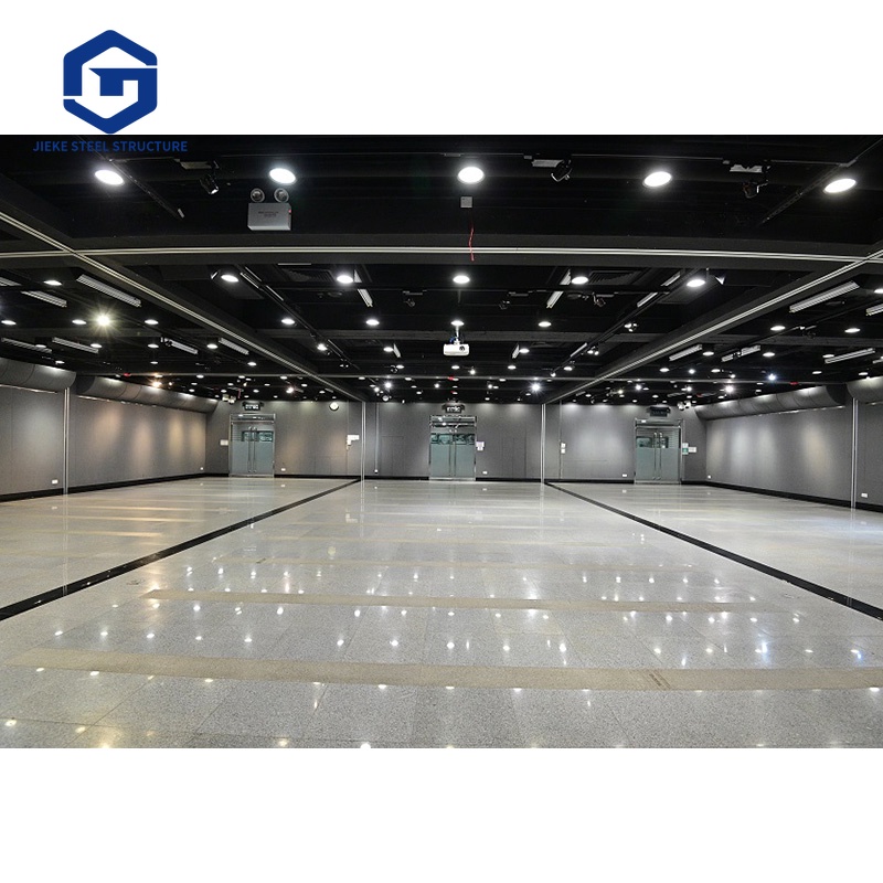 Modern prefabricated steel structure buildings, clothing store exhibition hall, studio, warehouse