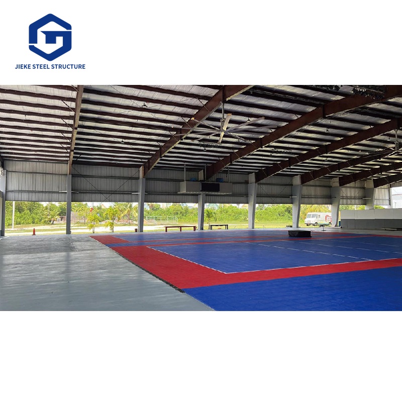 Fast Assembly Steel Structure Construction Building Large Space Structure Sports Hall Steel Stadium Gymnasiums Football Court