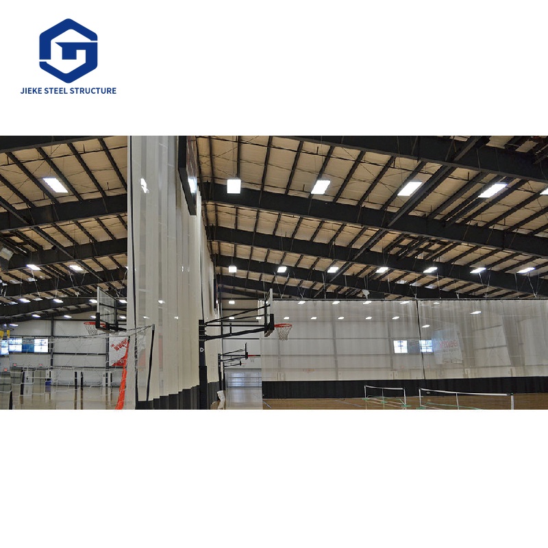 Fast Assembly Steel Structure Construction Building Large Space Structure Sports Hall Steel Stadium Gymnasiums Football Court