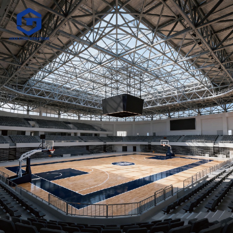 Steel Structure Basketball Court Building Steel Structure Sport Hall