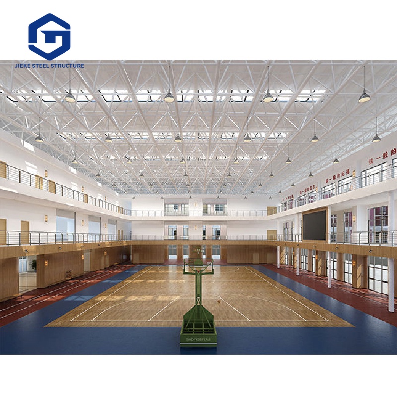 Prefabricated steel structure buildings - Professional factory manufacturer - Construction of basketball courts / badminton courts