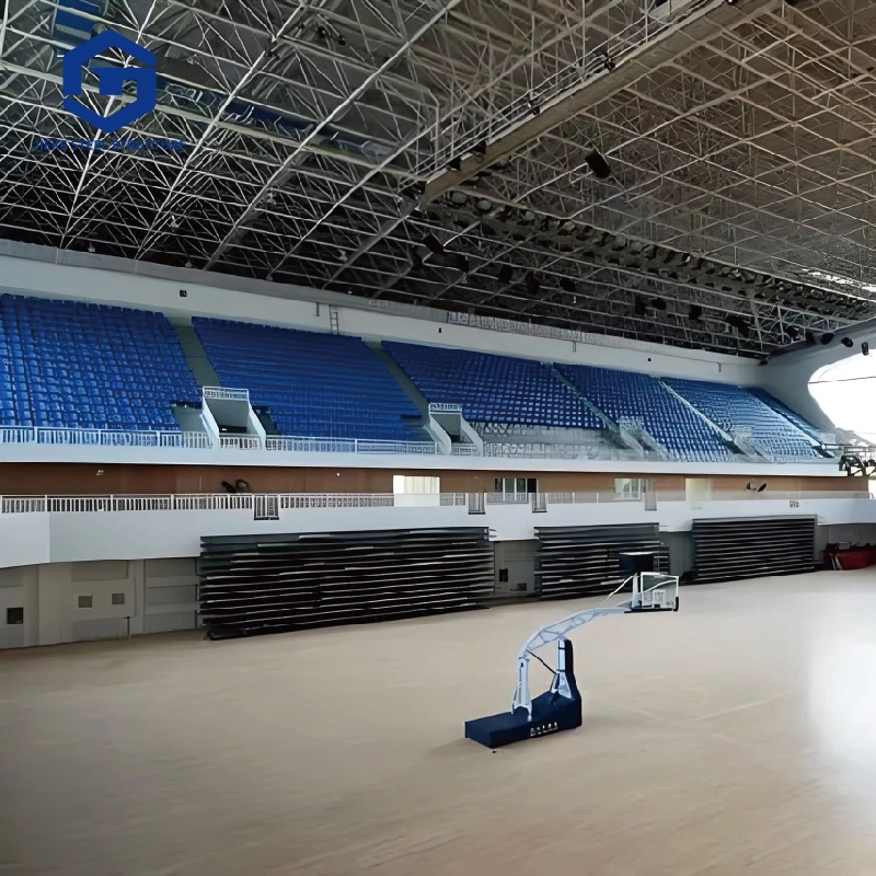 Prefabricated steel structure buildings - Professional factory manufacturer - Construction of basketball courts / badminton courts