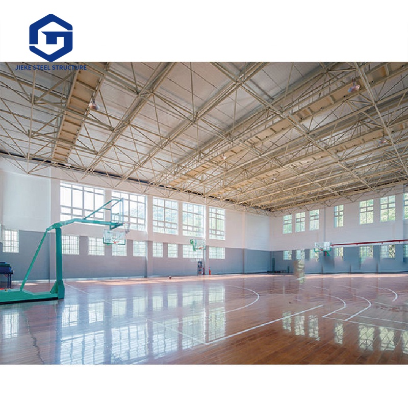 Prefabricated steel structure buildings - Professional factory manufacturer - Construction of basketball courts / badminton courts