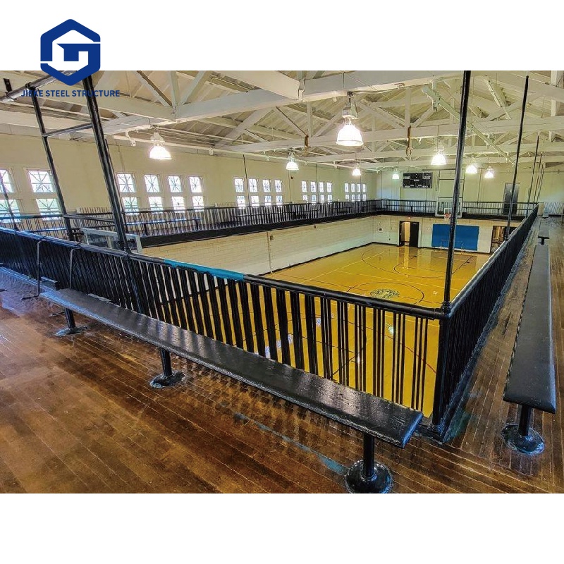 Light Steel Beam Stadium Construction Building Indoor Sports Hall Steel Structure Frame Badminton Basketball Court