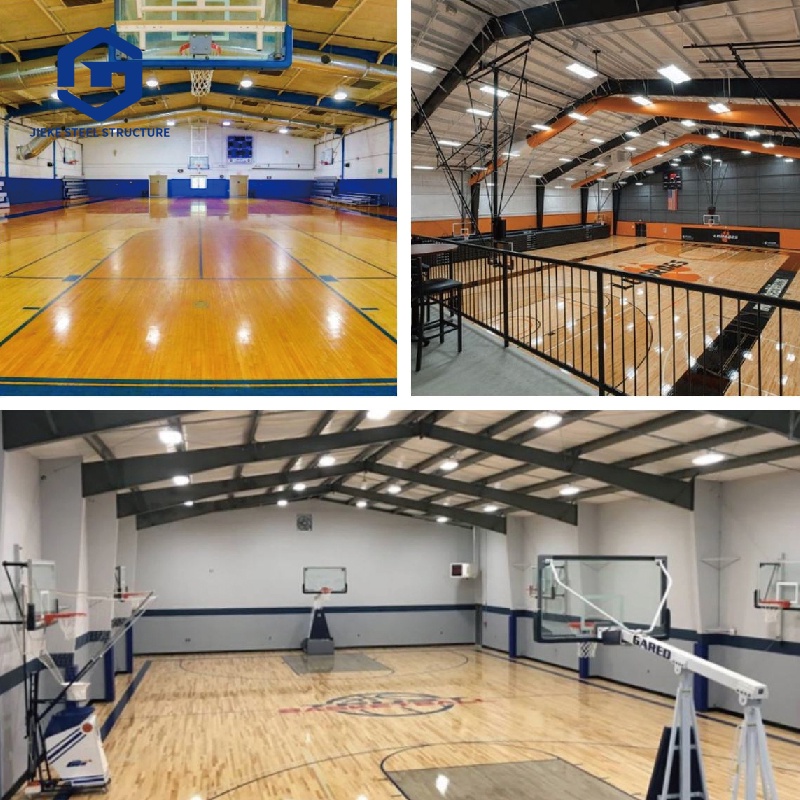 Modern Design Prefabricated Steel Structure Basketball Court