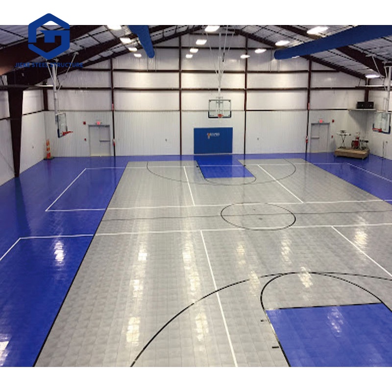 Steel Structure Metal Building Kits Prefabricated Steel Structure Basketball Court Gym Building