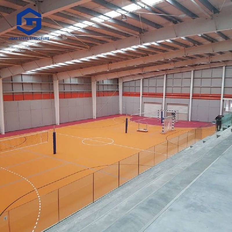 Steel Structure Metal Building Kits Prefabricated Steel Structure Basketball Court Gym Building