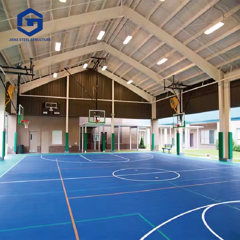 Modern Design Prefabricated Steel Structure Basketball Court