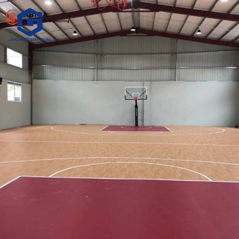 Customized Prefab Steel Structure Building Indoor Stadium Basketball Hall Futsal Court Tennis Court