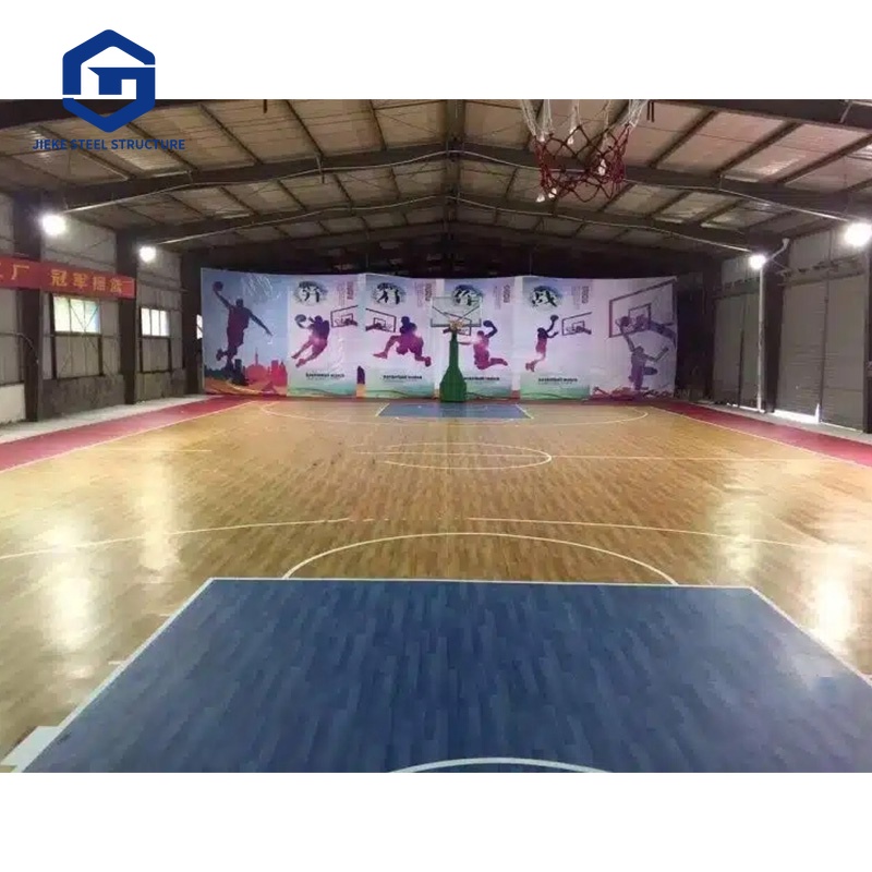 Steel Frame Basketball Court Sport Hall Badminton Soccer Stadium Building