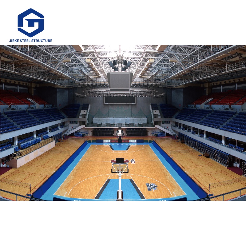 Steel Frame Basketball Court Sport Hall Badminton Soccer Stadium Building