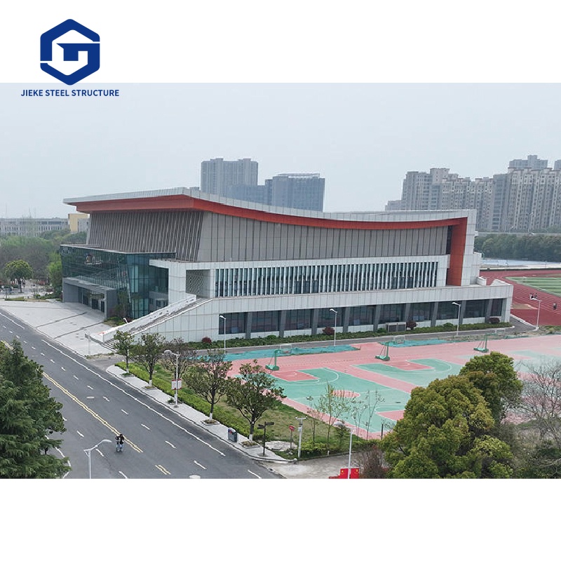 Customized steel structure supplier, prefabricated steel frame structure, school steel structure