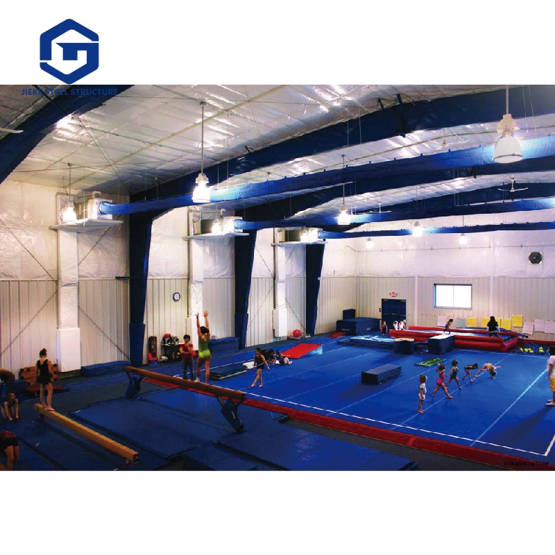 Structural Steel Construction Large Span Steel Space Frame Structure Stadium Building