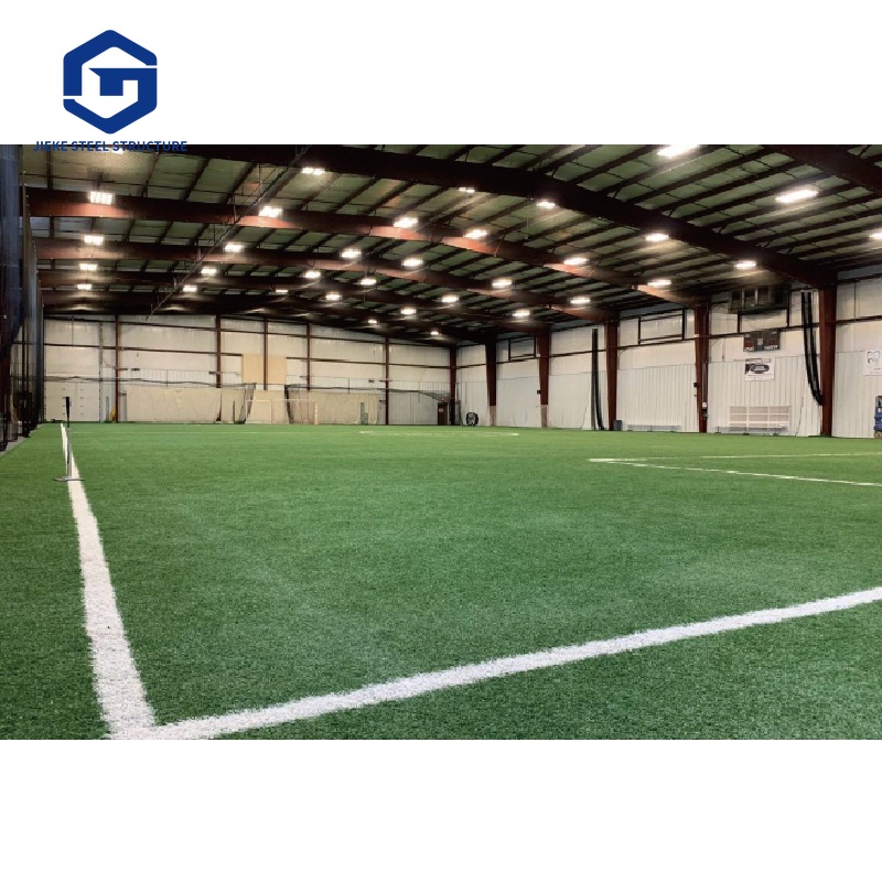 Structural Steel Construction Large Span Steel Space Frame Structure Stadium Building