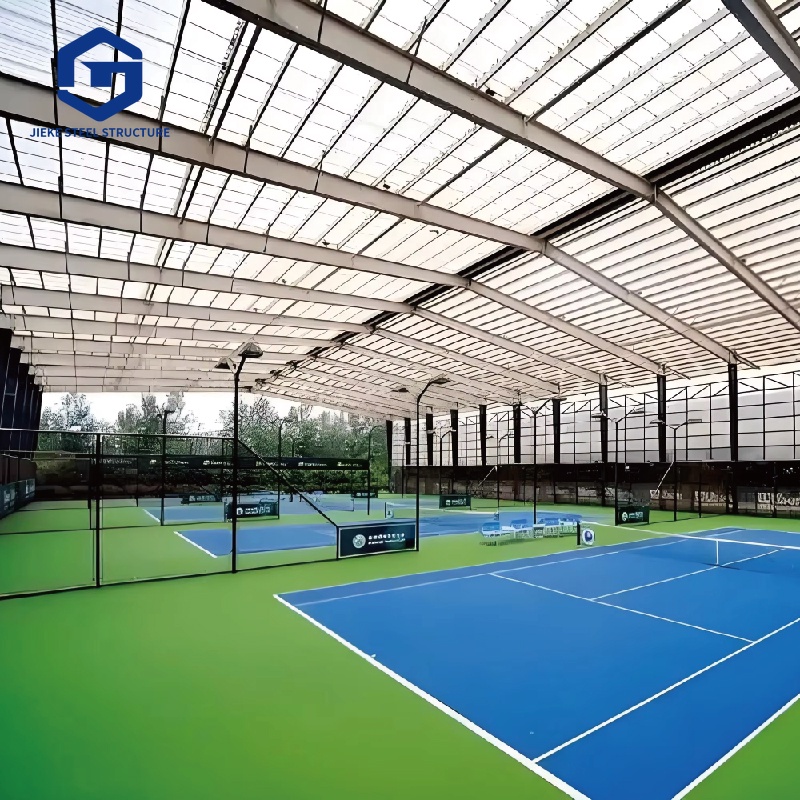 Structural Steel Construction Large Span Steel Space Frame Structure Stadium Building
