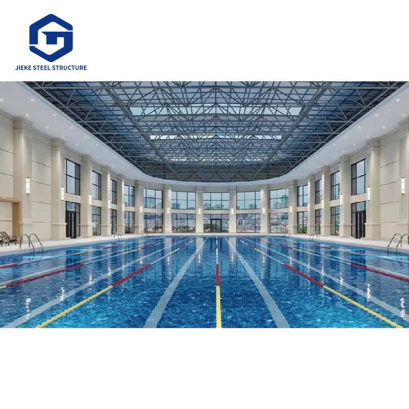 Prefabricated High Standard Steel Structure Truss Stadium Gym Badminton Hall Building