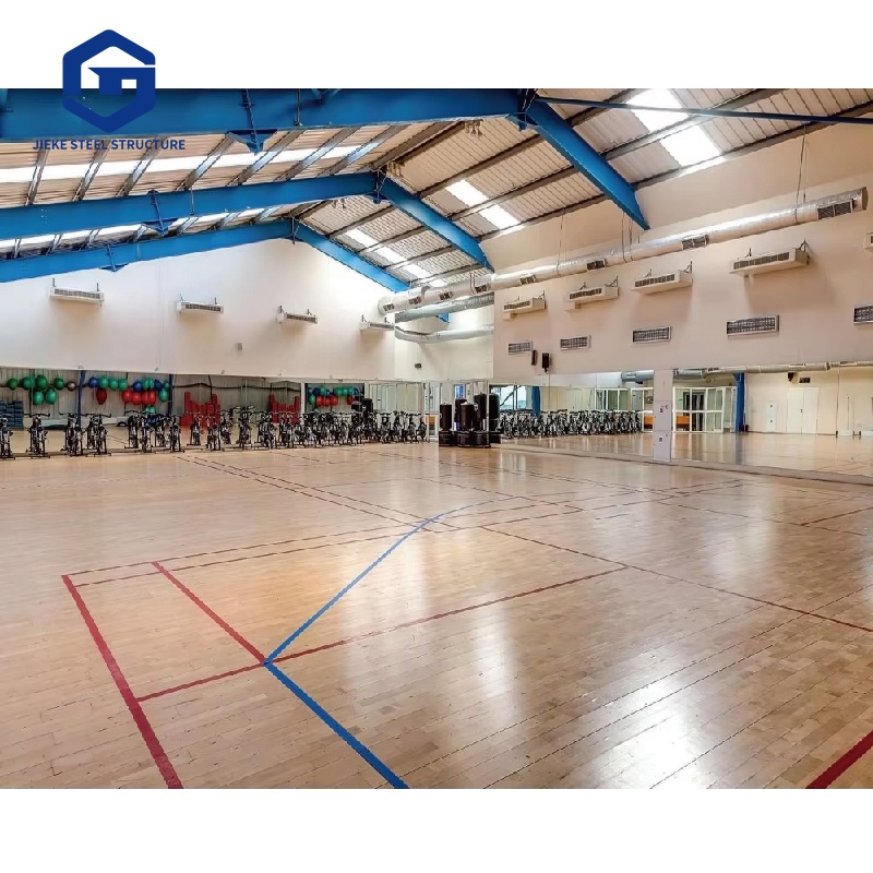 Prefabricated High Standard Steel Structure Truss Stadium Gym Badminton Hall Building