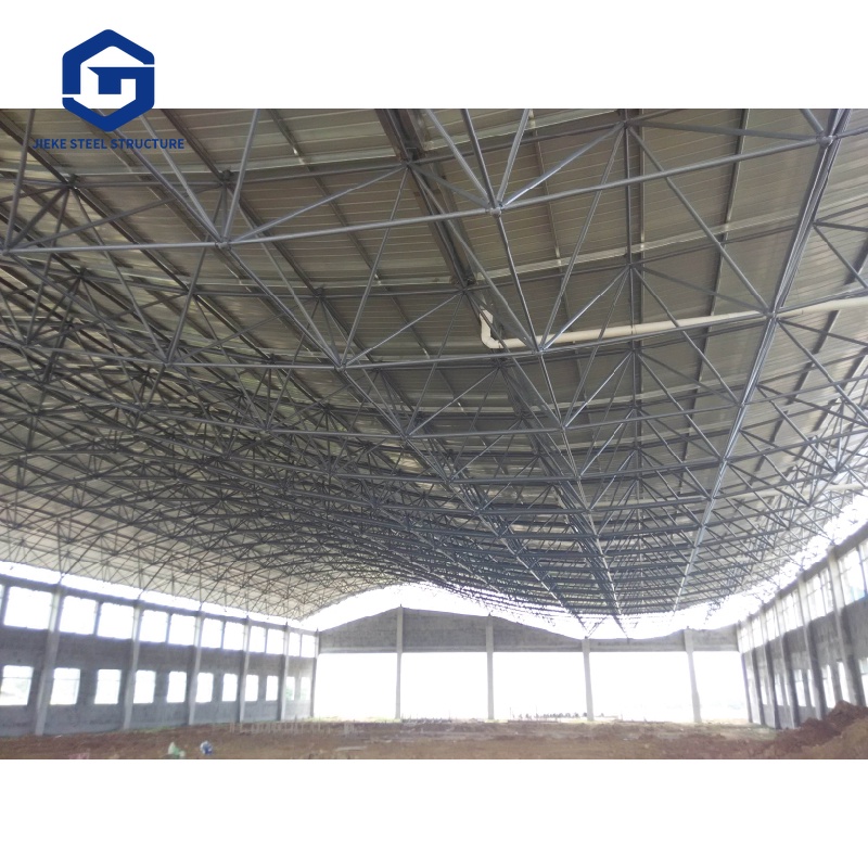 Prefabricated Structure Steel Sports Hall/Basketball Gym/Football Stadium
