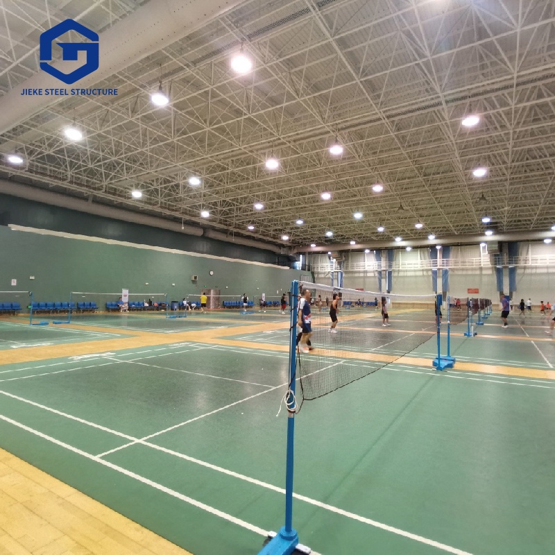 Prefabricated Structure Steel Sports Hall/Basketball Gym/Football Stadium